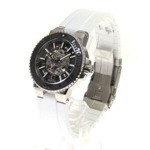 EPOS Sportive 3441SKBKWHR Date Skeleton/Navy Dial Automatic Men's Watch
